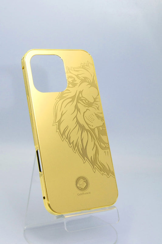 24KT Gold Lion Edition Magnetic Case Cover