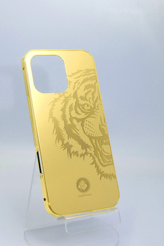 24KT Gold Tiger Edition Magnetic Case Cover